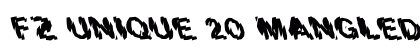 FZ UNIQUE 20 MANGLED LEFTY Normal preview