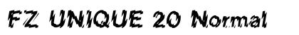 FZ UNIQUE 20 Normal preview