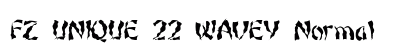FZ UNIQUE 22 WAVEY Normal preview