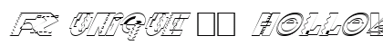 FZ UNIQUE 36 HOLLOW ITALIC Normal preview