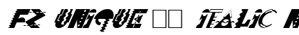 FZ UNIQUE 36 ITALIC Normal preview