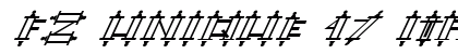 FZ UNIQUE 47 ITALIC Normal preview