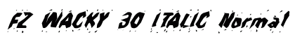 FZ WACKY 30 ITALIC Normal preview