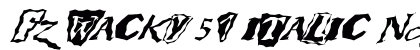 FZ WACKY 51 ITALIC Normal preview
