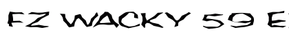 FZ WACKY 59 EX Normal preview