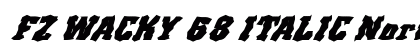 FZ WACKY 68 ITALIC Normal Preview