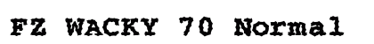 FZ WACKY 70 Normal preview