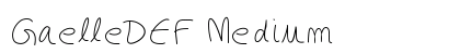 GaelleDEF Medium preview