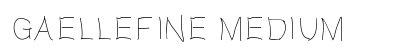 Gaellefine Medium preview