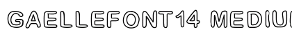 GaelleFont14 Medium preview