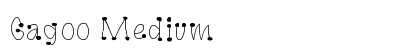 Gagoo Medium preview