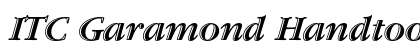 ITC Garamond Handtooled Std Bold Italic Font