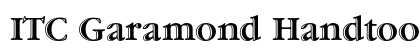 ITC Garamond Handtooled Std Bold Font