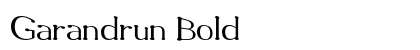 Garandrun Bold preview