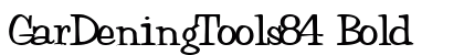 GarDeningTools84 Bold preview