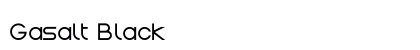 Gasalt Black preview