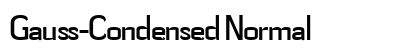Gauss-Condensed Normal Preview