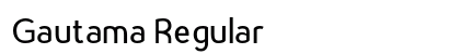 Gautama Regular Preview
