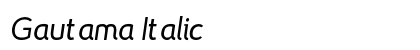 Gautama Italic preview