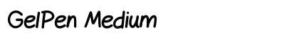 GelPen Medium preview