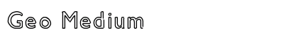 Geo Medium preview