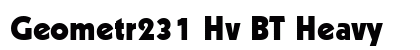 Geometr231 Hv BT Heavy preview