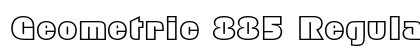 Geometric 885 Regular preview