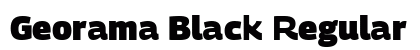 Georama Black Regular preview