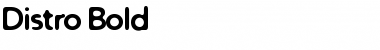 Distro Font