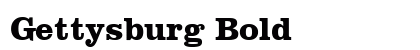 Gettysburg Bold preview