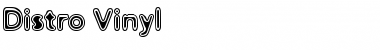 Distro Vinyl Font