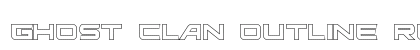 Ghost Clan Outline Regular preview