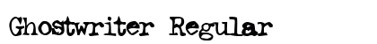 Ghostwriter Regular preview