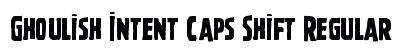 Ghoulish Intent Caps Shift Regular preview