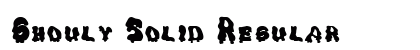 Ghouly Solid Regular preview
