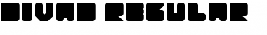 Divad Regular Font