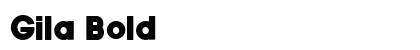 Gila Bold preview