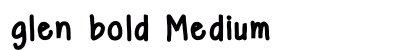 glen bold Medium preview