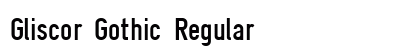 Gliscor Gothic Regular preview