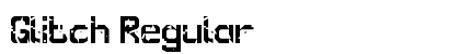 Glitch Regular preview