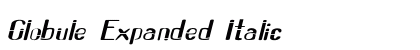 Globule Expanded Italic Preview