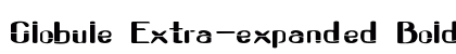 Globule Extra-expanded Bold Preview