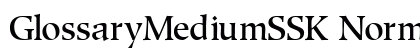 GlossaryMediumSSK Normal preview