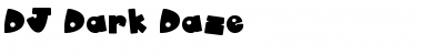 DJ Dark Daze Regular Font