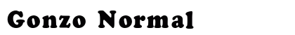 Gonzo Normal preview