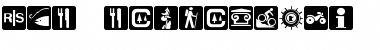 DNR Recreation Symbols Regular Font