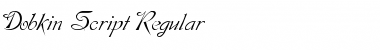 Dobkin-Script Font