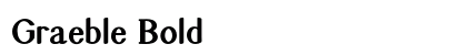 Graeble Bold Preview