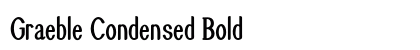 Graeble Condensed Bold Preview