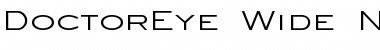 DoctorEye Wide Normal Font DoctorEye Wide Normal Font